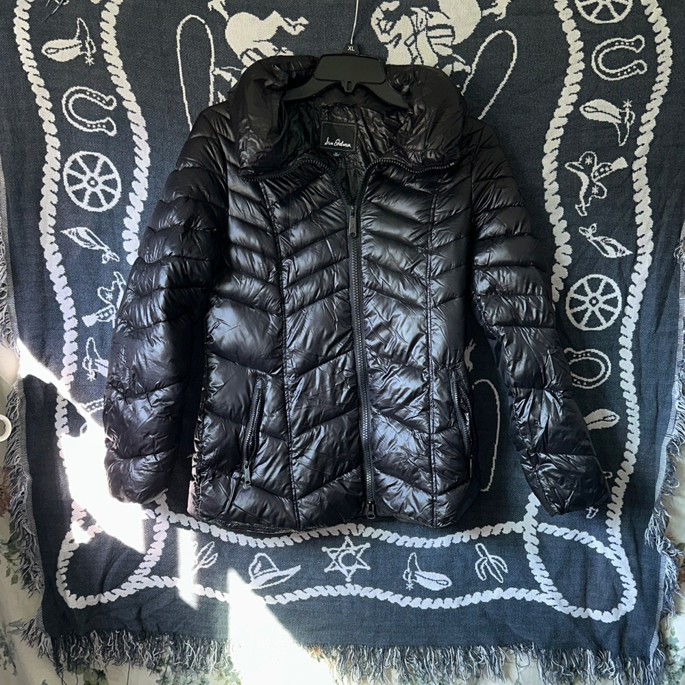 Sam Edelman Black Puffer Jacket